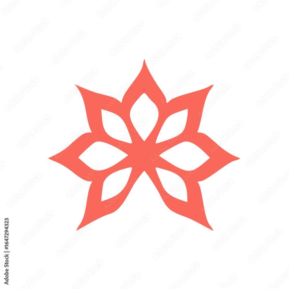 Obraz premium Flower logo template and icon.