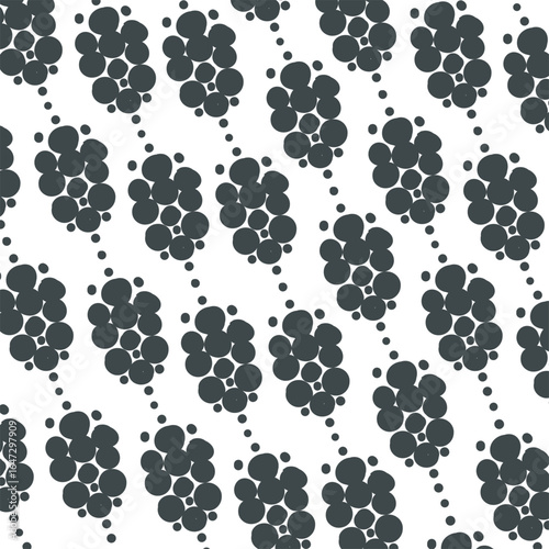 A cluster of atoms or molecules in the form of bundles with connections.