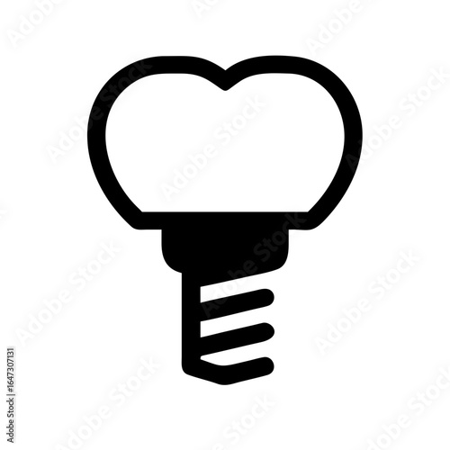 Dental implant, tooth replacement.
