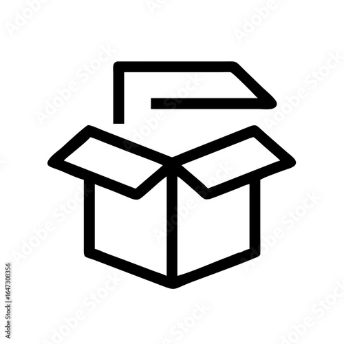 Open box, revealing possibilities.
