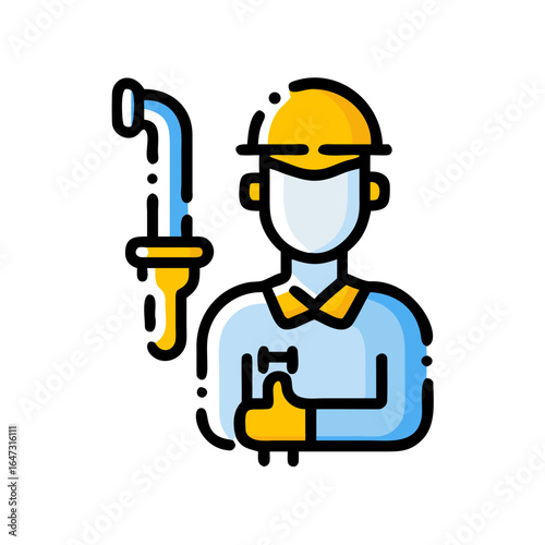 Worker in safety gear, thumbs up, ready for construction.
