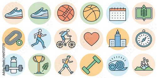 Mental Health and Wellness Icon Collection with Self-Care, Therapy, Mindfulness, and Support Symbols