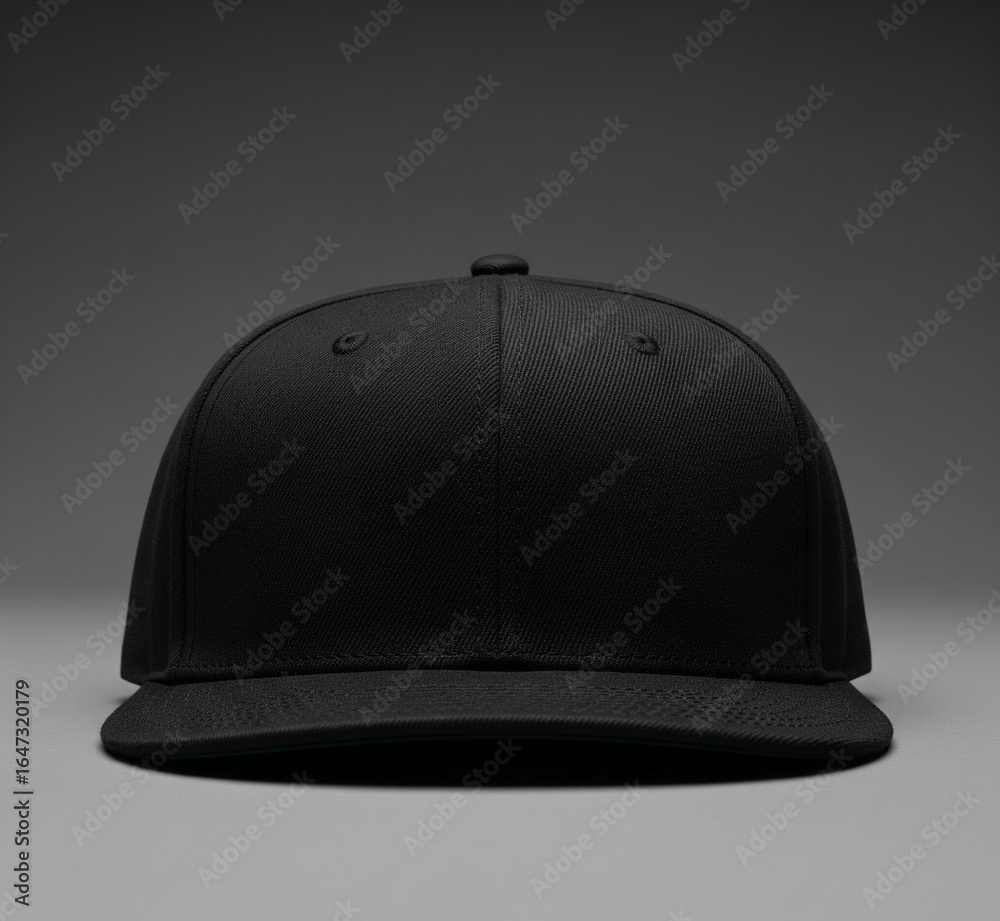 Fototapeta premium black baseball cap