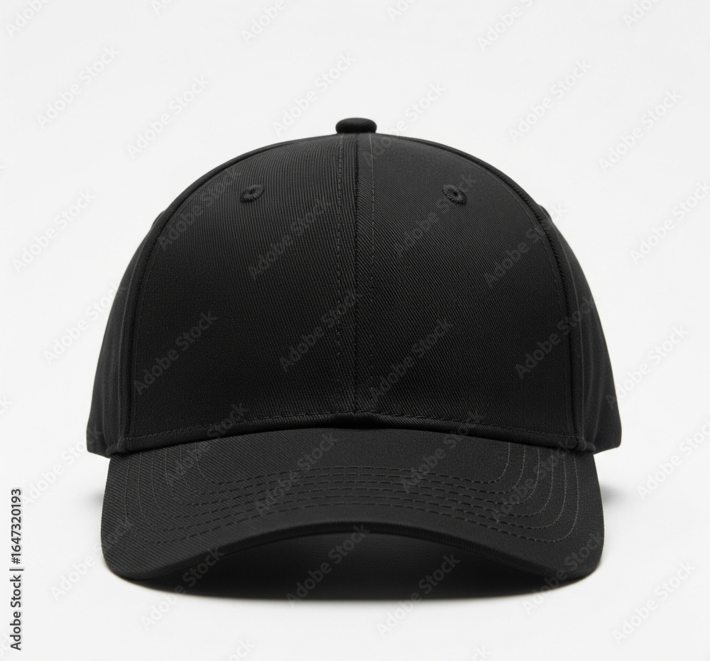 Obraz premium black baseball cap