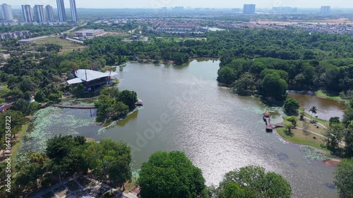 Cyberjaya Lake Gardens with The Lake Public Library Café – Sustainable Urban Green Space, Malaysia