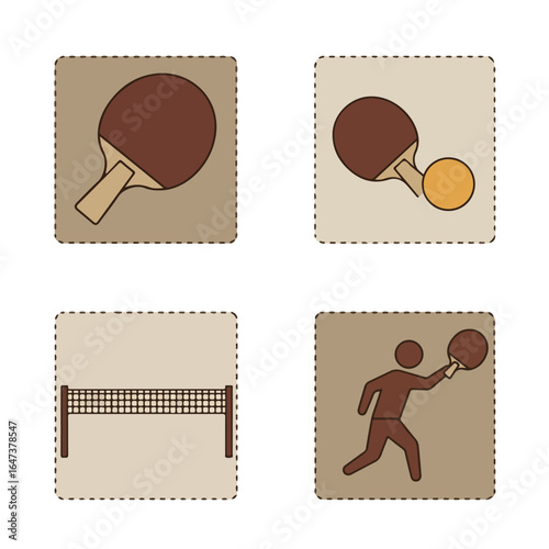 Table tennis elements