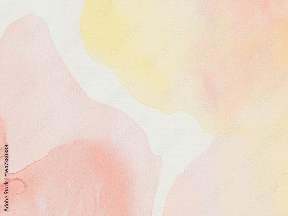 Fototapeta premium Watercolor Abstract Background Collection – Soft Pastel Ink Texture and Fluid Art Design for Branding and Print