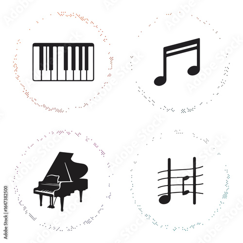 Musical Icons Set