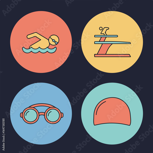 Swimming Icons