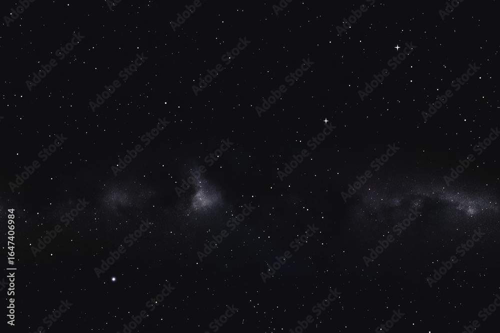 Obraz premium Cosmic seamless pattern featuring photorealistic galaxy design for space-themed projects