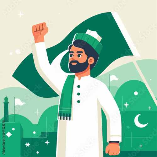 Icon Illustration of Pakistan Spirit