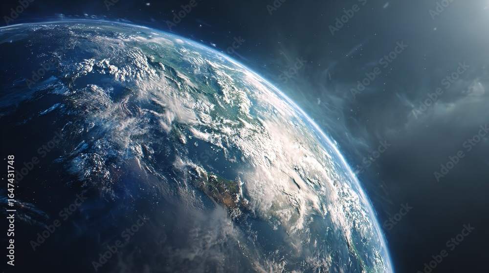 Obraz premium Weather forecast background climate change concept