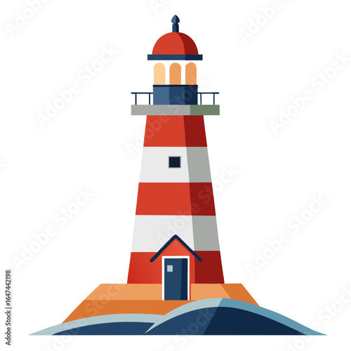 lighthouse vector illustration 