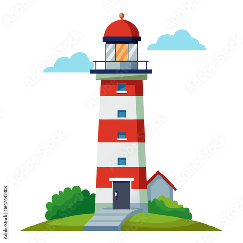 lighthouse vector illustration 