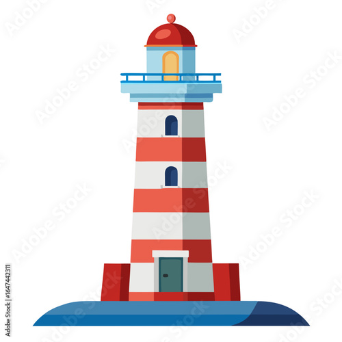 lighthouse vector illustration 