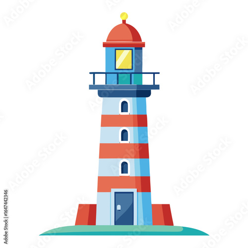 lighthouse vector illustration 