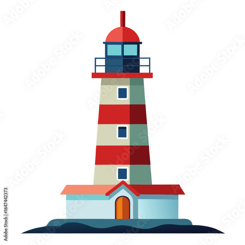 lighthouse vector illustration 