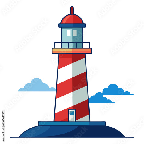 lighthouse vector illustration 