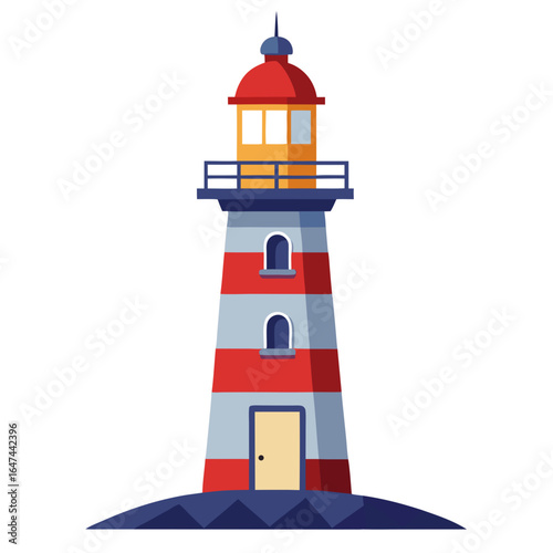 lighthouse vector illustration 
