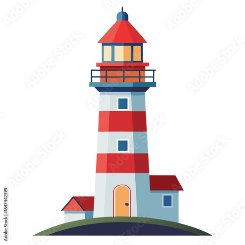 lighthouse vector illustration 