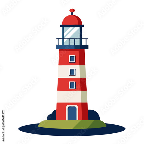 lighthouse vector illustration 