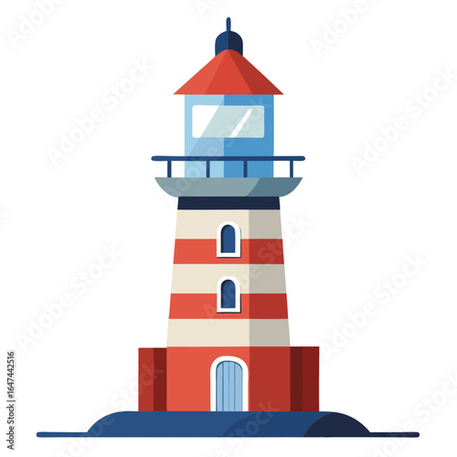 lighthouse vector illustration 