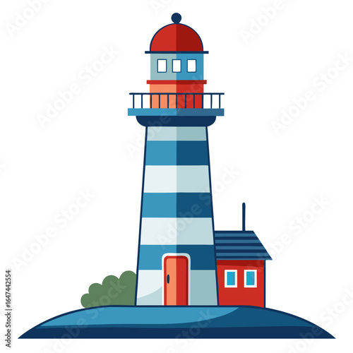lighthouse vector illustration 