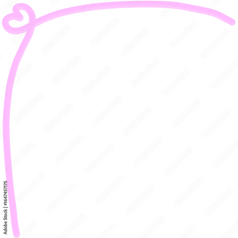 Fototapeta premium pink ribbon frame