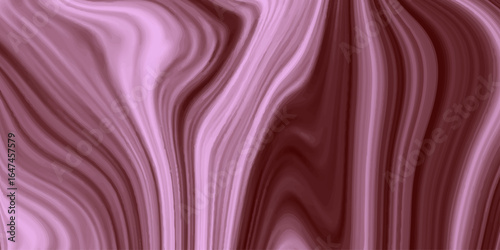 Soft pink and purple satin fabric with a flowing, abstract design creates a luxurious, shiny wave pattern against a light red backdrop