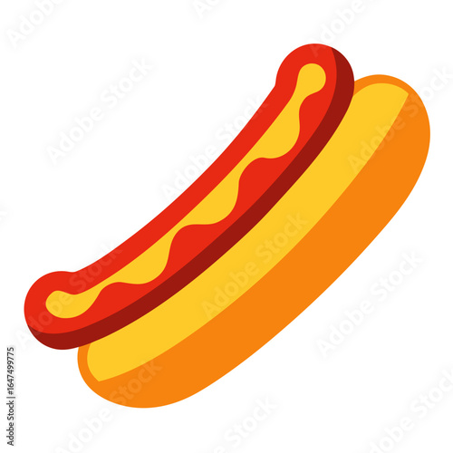 hot dog illustration