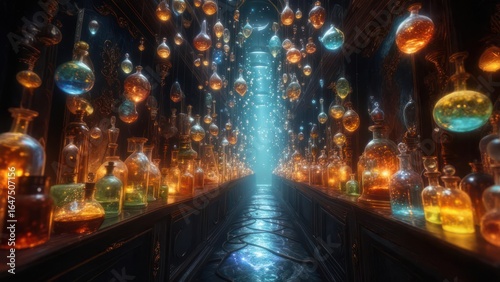 Magical potion corridor