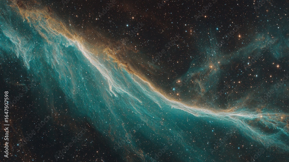 Fototapeta premium NEBULOSA VELA PULSAR: FLUSSO DI VENTO COSMICO