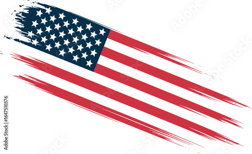 American flag usa patriotic independence day stars stripes nation symbol united states america freedom silhouette
