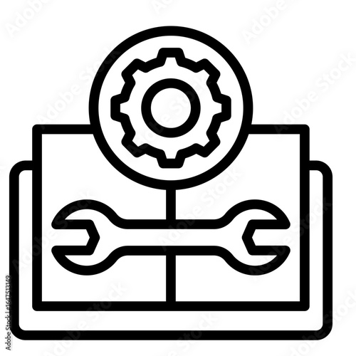 Engineering  Icon Element For Design