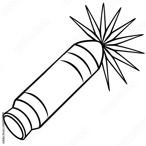 Firecracker Blast Art Vector