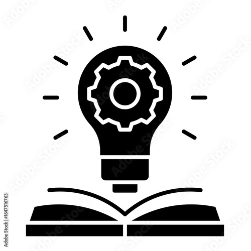 Knowledge  Icon Element For Design