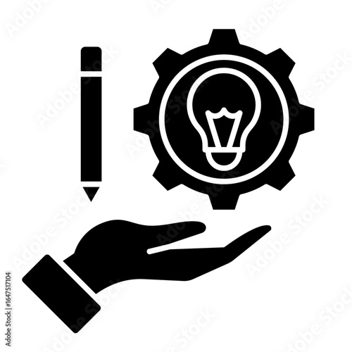 Creative Process  Icon Element For Design