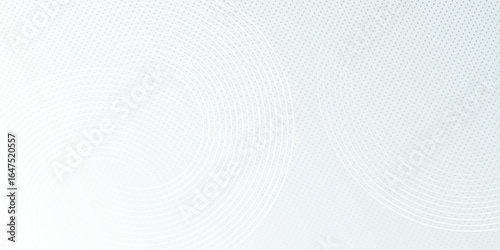White abstract background. Modern circle lines pattern. Futuristic concept. Minimal geometric design.vector modern eps10