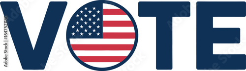Vote election usa american flag patriotic democracy government political ballot freedom rights vote now silhouette