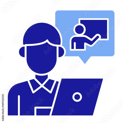 Tutoring  Icon Element For Design