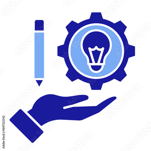 Creative Process  Icon Element For Design