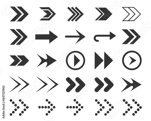 set of arrows