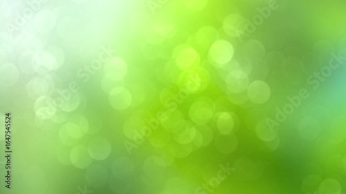abstract spring background with bokeh light, sunny springtime meadow from above with defocused lights and copy space, motion design backdrop