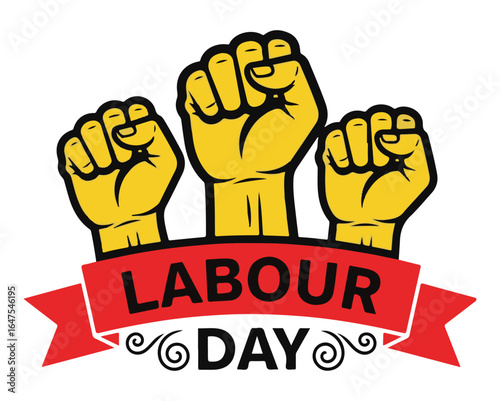 Labour Day Emblem of Worker Solidarity