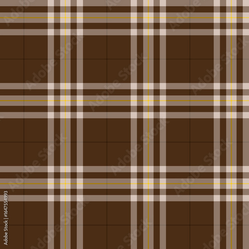 Brown yellow herringbone texture flannel pattern