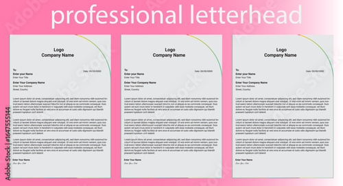 Business latter head design