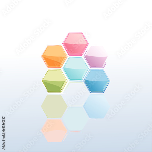 A colorful design with a colorful design on the bottom
3