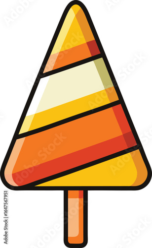 Halloween popsicle treats Candy Corn Popsicle Summer Treat
