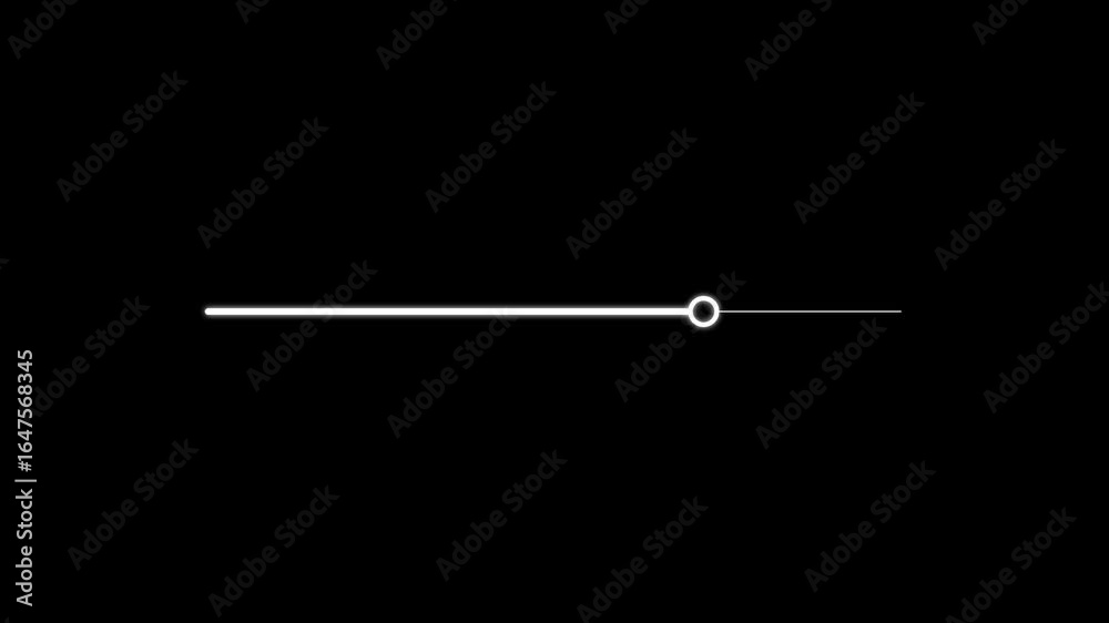 Animated music player animation on black background. Animated music player animation on black background.
