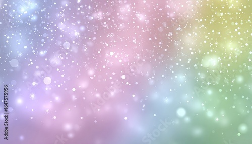 SFONDO PASTELLO CON GLITTER ARCOBALENO